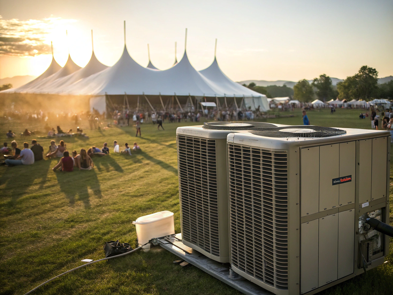 Sistem AC Standing & Misty Fan Acara